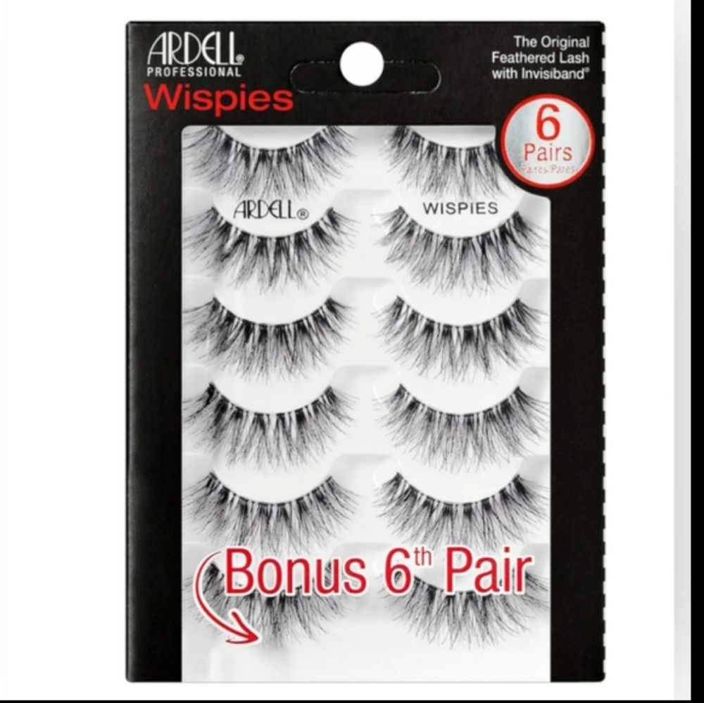 Ardell Wispies 4 Pack False Eyelashes 6 Pairs